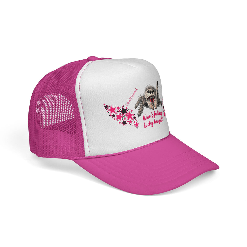 Trucker Cap — 'Who's Feeling Lucky Tonight' Lucky Spider