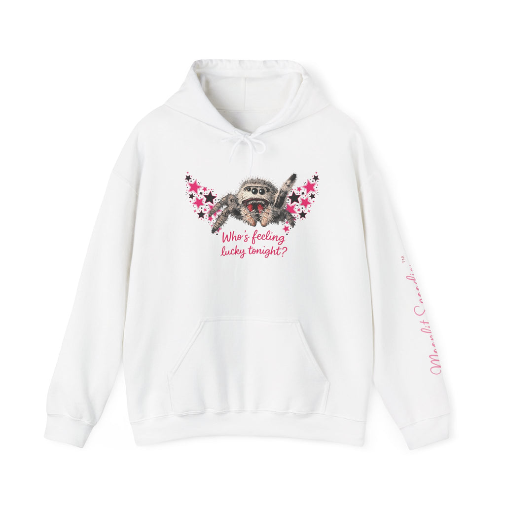 Hoodie — Featuring Lucky “Who’s Feeling Lucky Tonight?” Plush Halloween Pullover