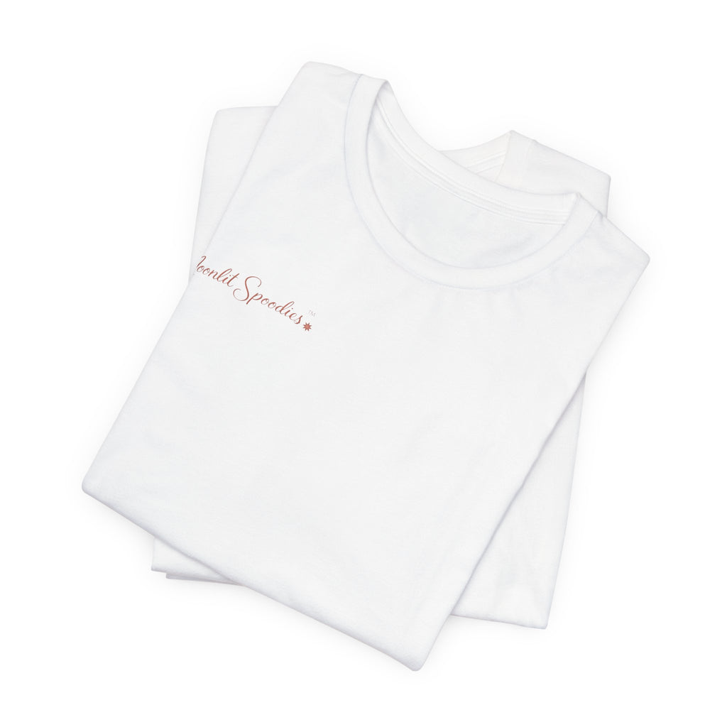 Jumping Spider Crescent Moon Tee — “Sorsha” Spoodies Moonlit Design