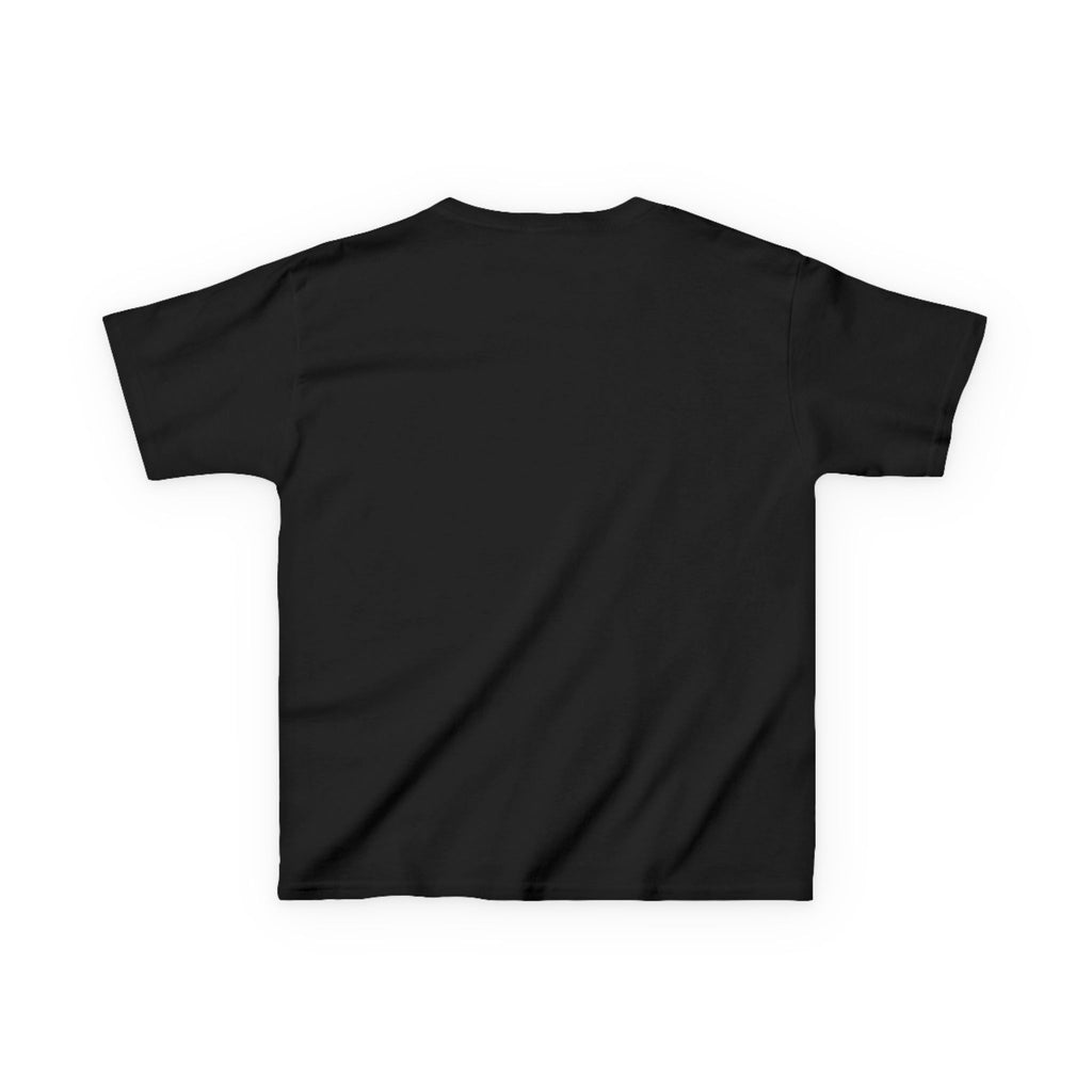 Kids Tee — Sorsha the Jumping Spider on Crescent Moon (Moonlit Spoodies)
