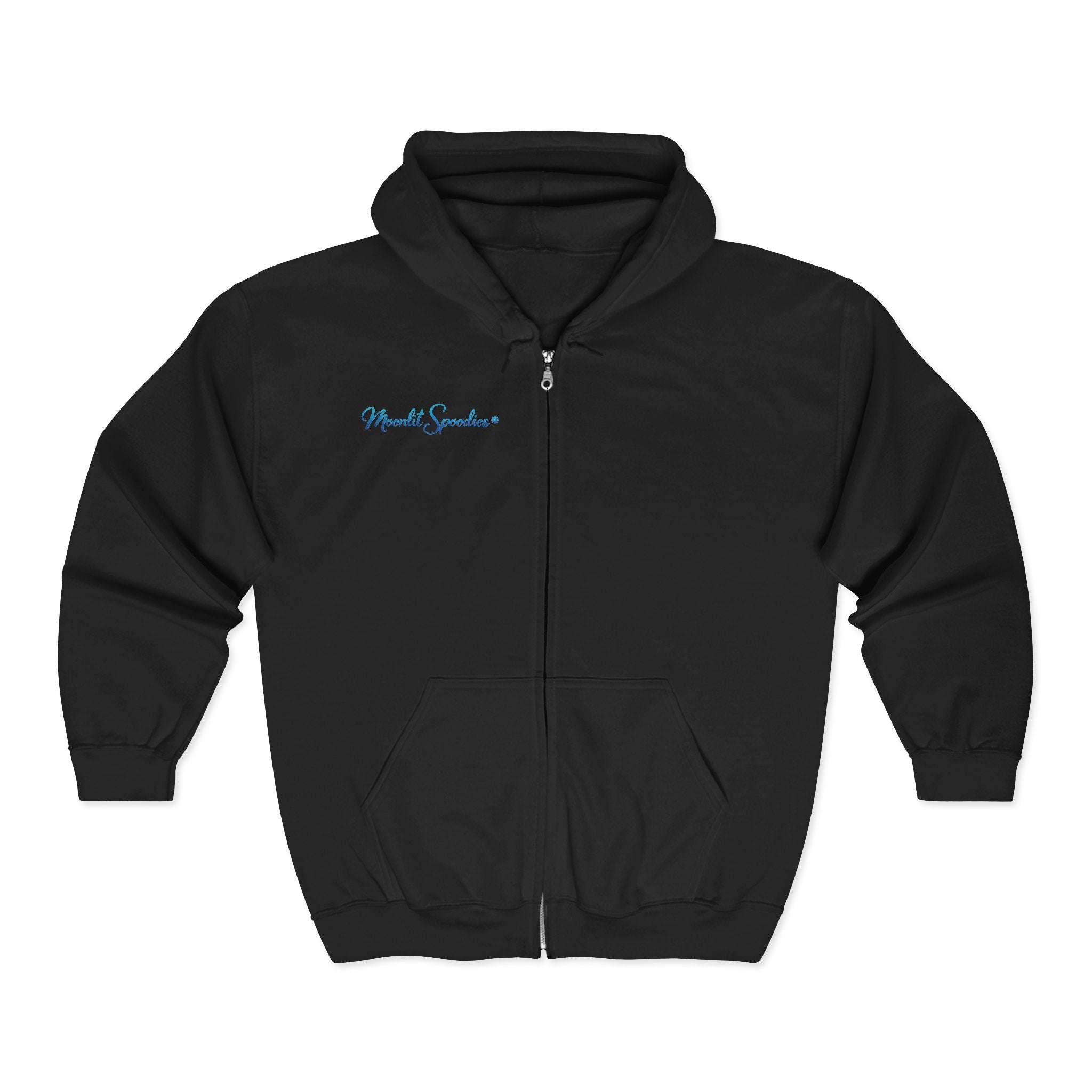Parody Zip Hoodie — 'OnlyFangs' Full-Zip Sweatshirt