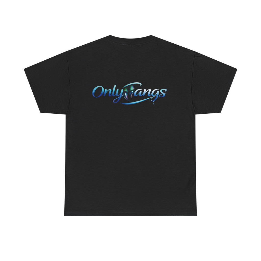 Parody 'Only Fangs' Graphic Tee — Funny Fang-Themed T-Shirt