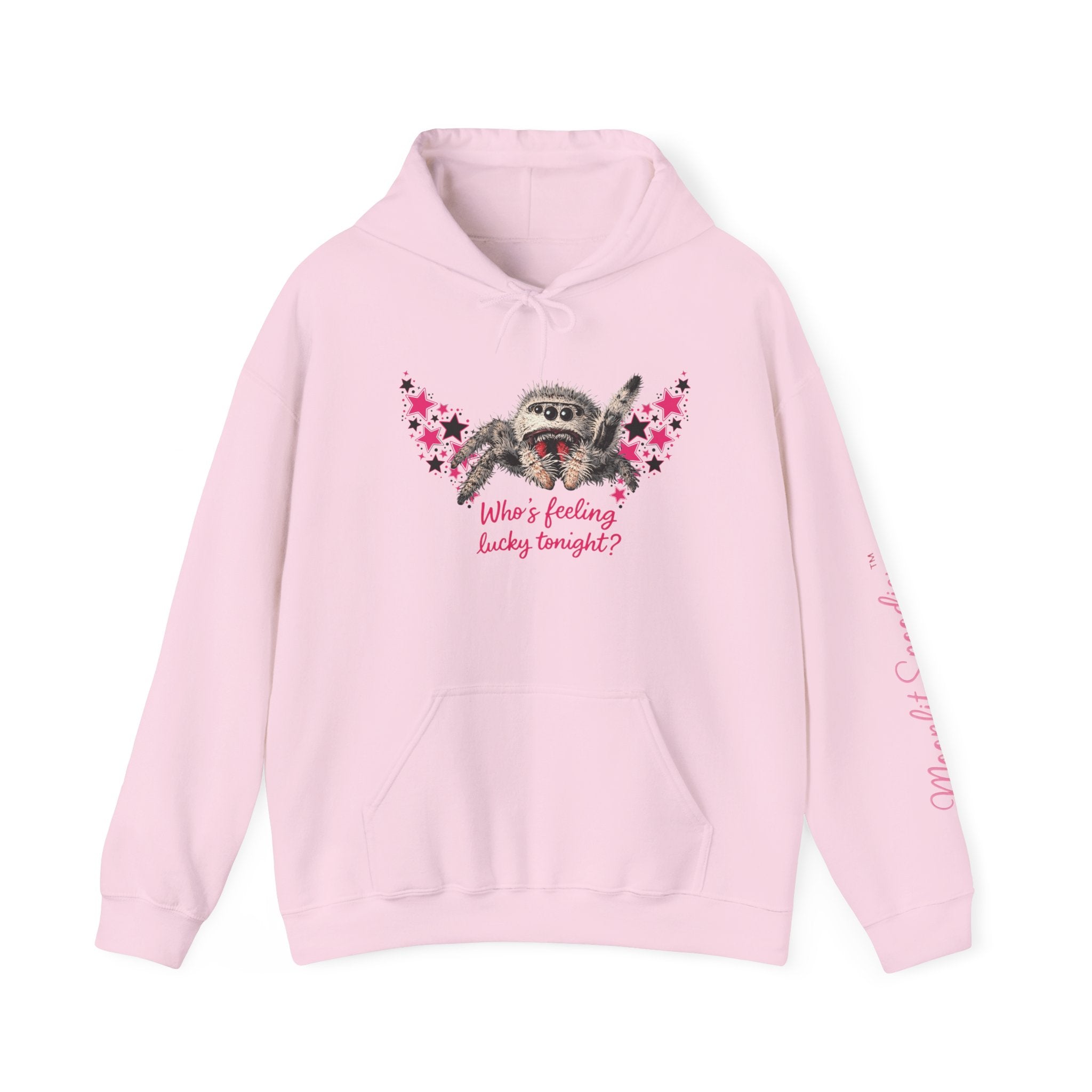 Hoodie — Featuring Lucky “Who’s Feeling Lucky Tonight?” Plush Halloween Pullover