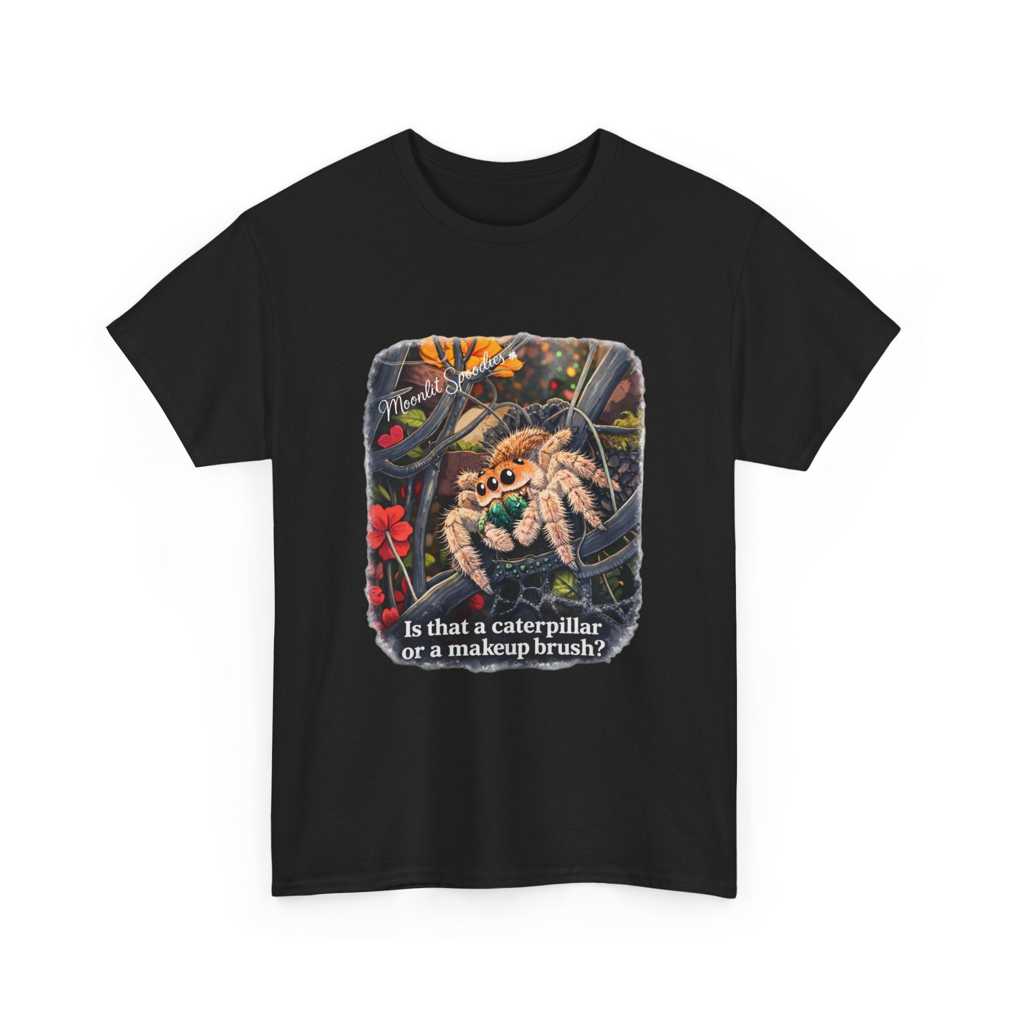Jumping Spider 'Octokitty' T-Shirt — Hanako Investigates (Cute Arachnid Tee)