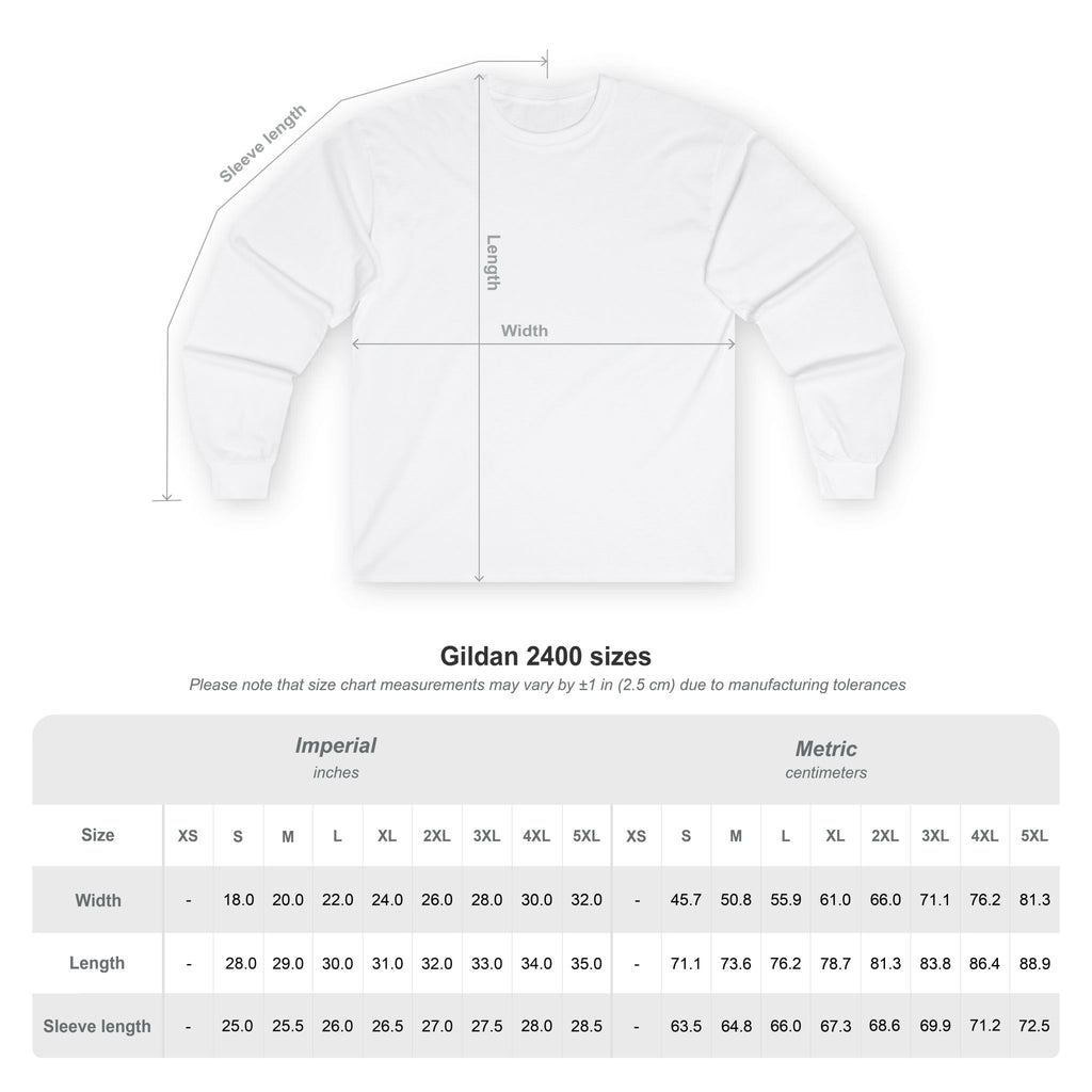 Long Sleeve Tee — Funny Spider Illustration with Caption “Is that a caterpillar or a makeup brush?”