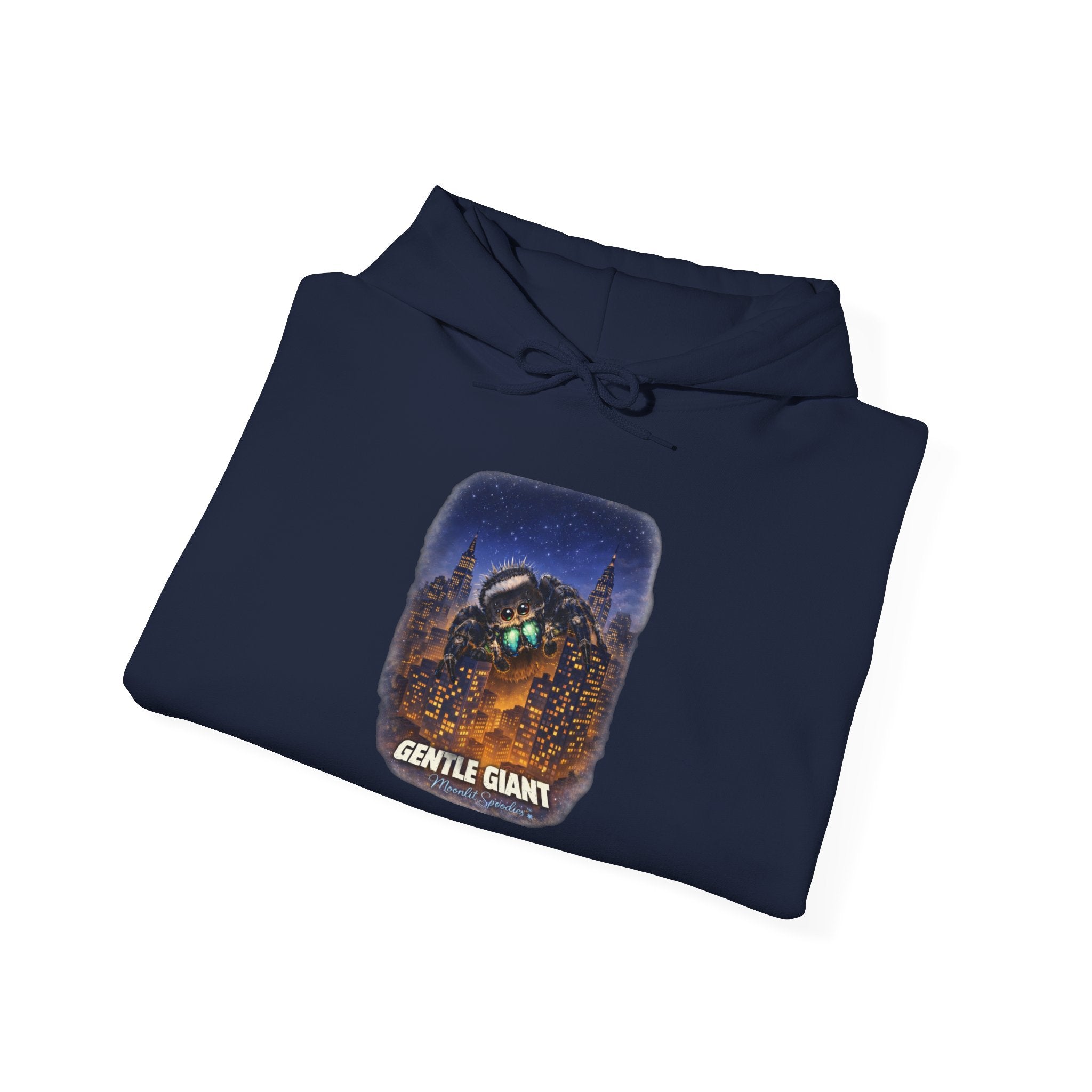 Gentle Giant Vintage Movie Poster Hoodie — Retro Monster Graphic Sweatshirt